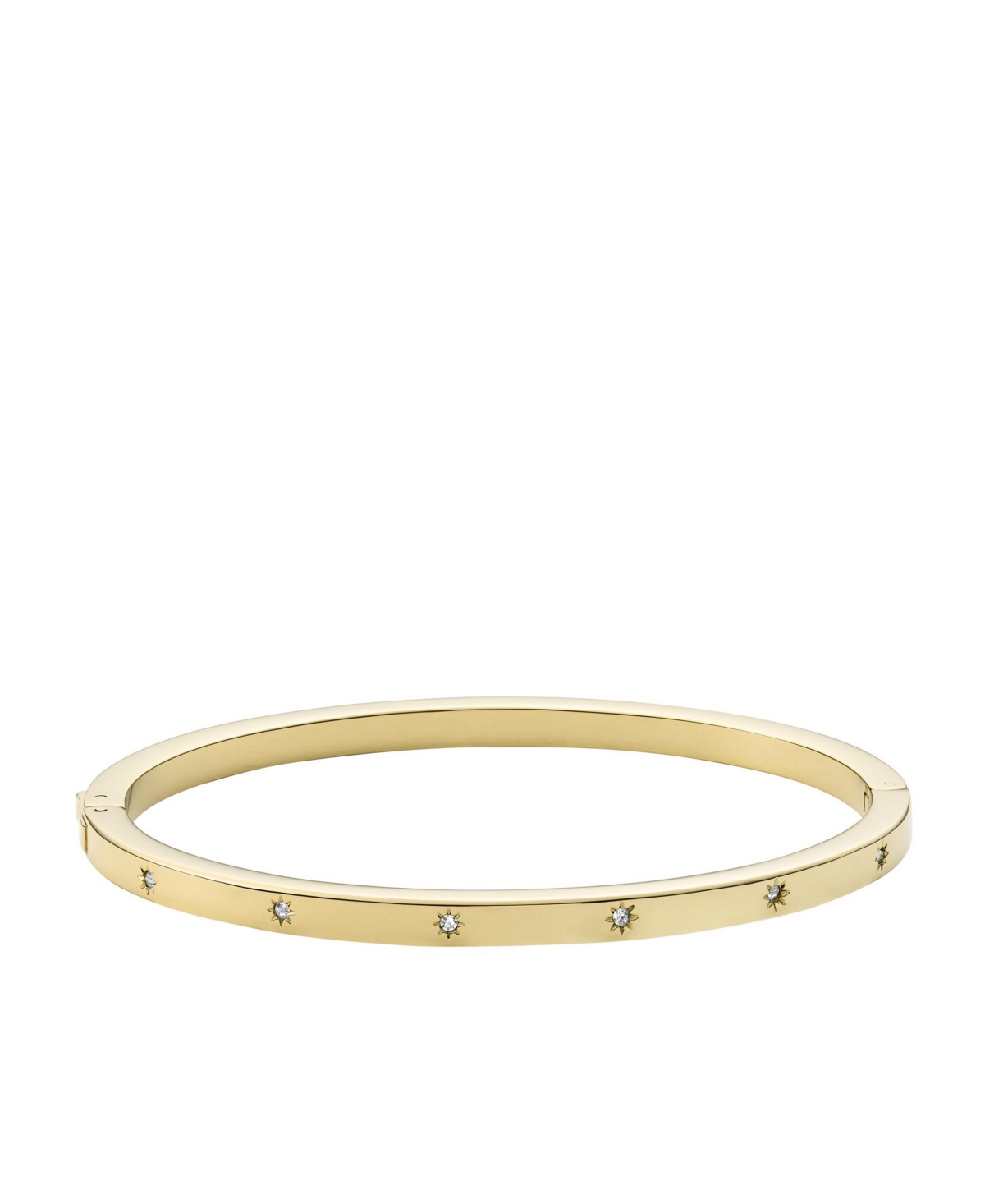 Sutton Shine Bright Stainless Steel Bangle Bracelet - Gold-Tone
