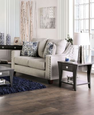 Highridge Sloped Track Arms Loveseat