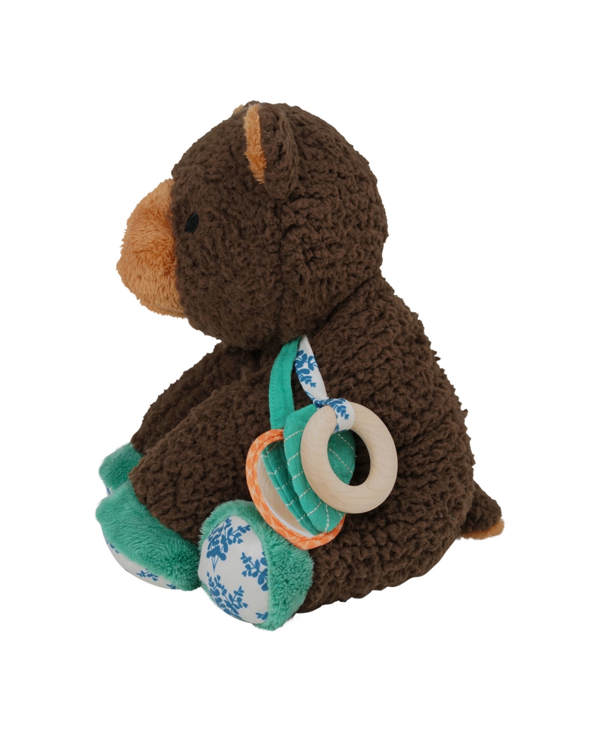 Shop Manhattan Toy Company Wild Bear-y Plush Teddy Bear 8" Stuffed Animal Activity Toy In Multicolor