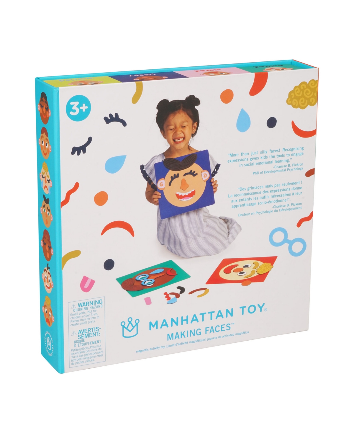 Shop Manhattan Toy Company Making Faces Emotion Toy Set, 34 Piece In Multicolor