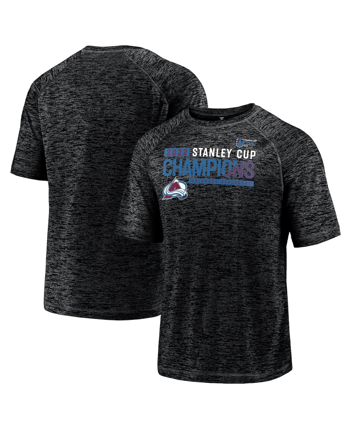 Shop Fanatics Men's  Black Colorado Avalanche 2022 Stanley Cup Champions Buzzer Beater T-shirt
