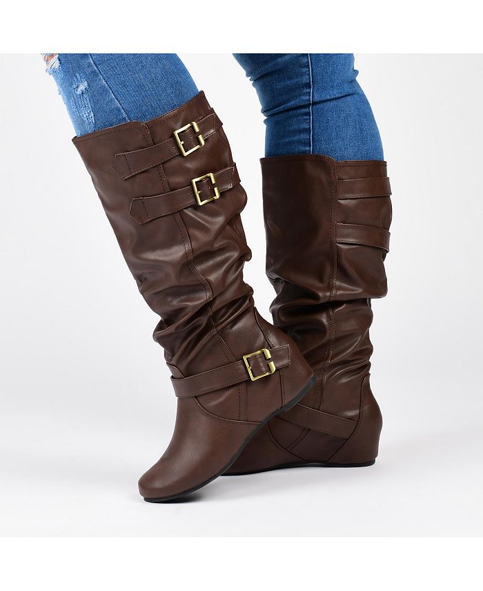 Journee Collection Women's Extra Wide Calf Tiffany Boot - Macy's