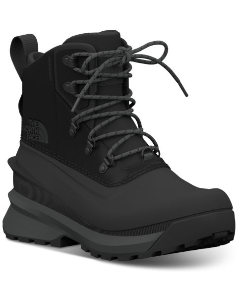 Мужские ботинки The North Face Chilkat V Lace-Up Waterproof, цвет: Чёрный / Асфальтовый серый