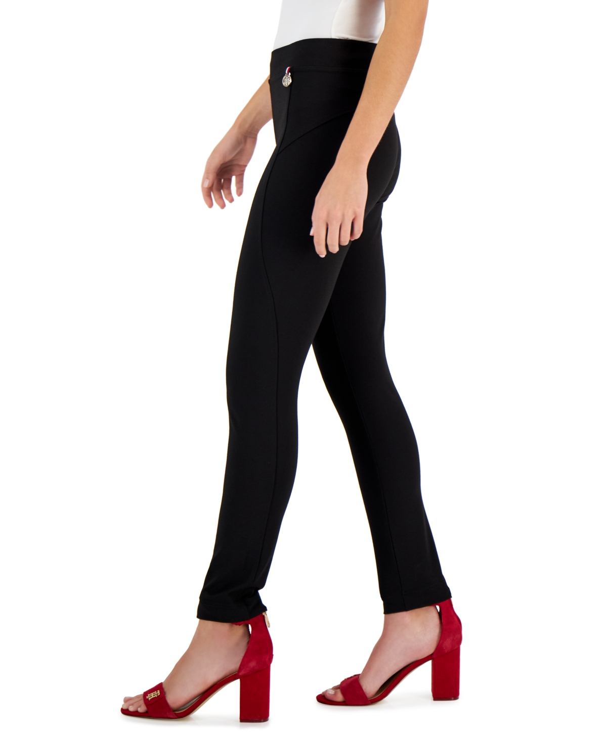 Tommy Hilfiger Women's Th Flex Light Weight Ponte Pants