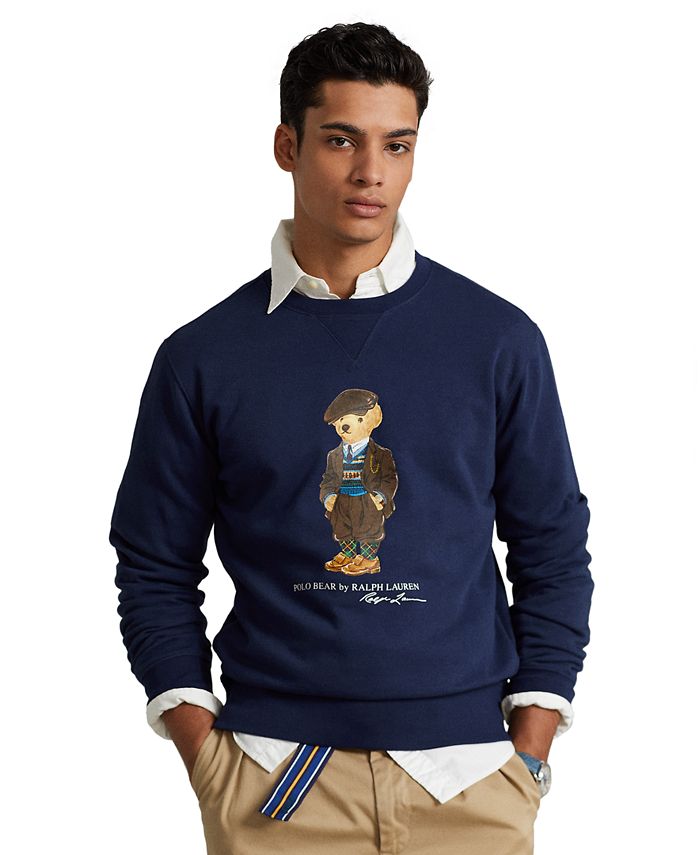 Polo Ralph Lauren Men's Polo Bear Hooded T-shirt, Created For Macy's In  Cruise Navy, ModeSens