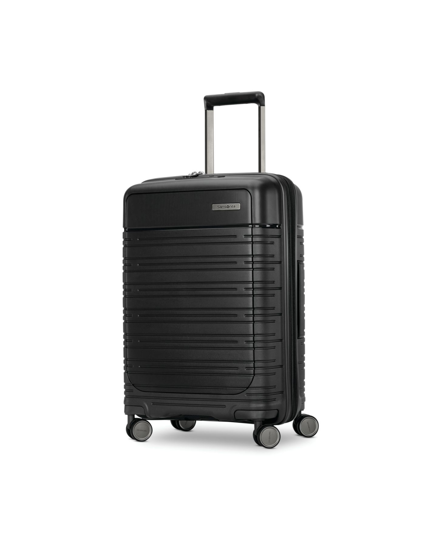 Чемодан Samsonite Elevation Plus Quick Entry Pocket Carry-on Spinner, цвет: Чёрный — фото 2