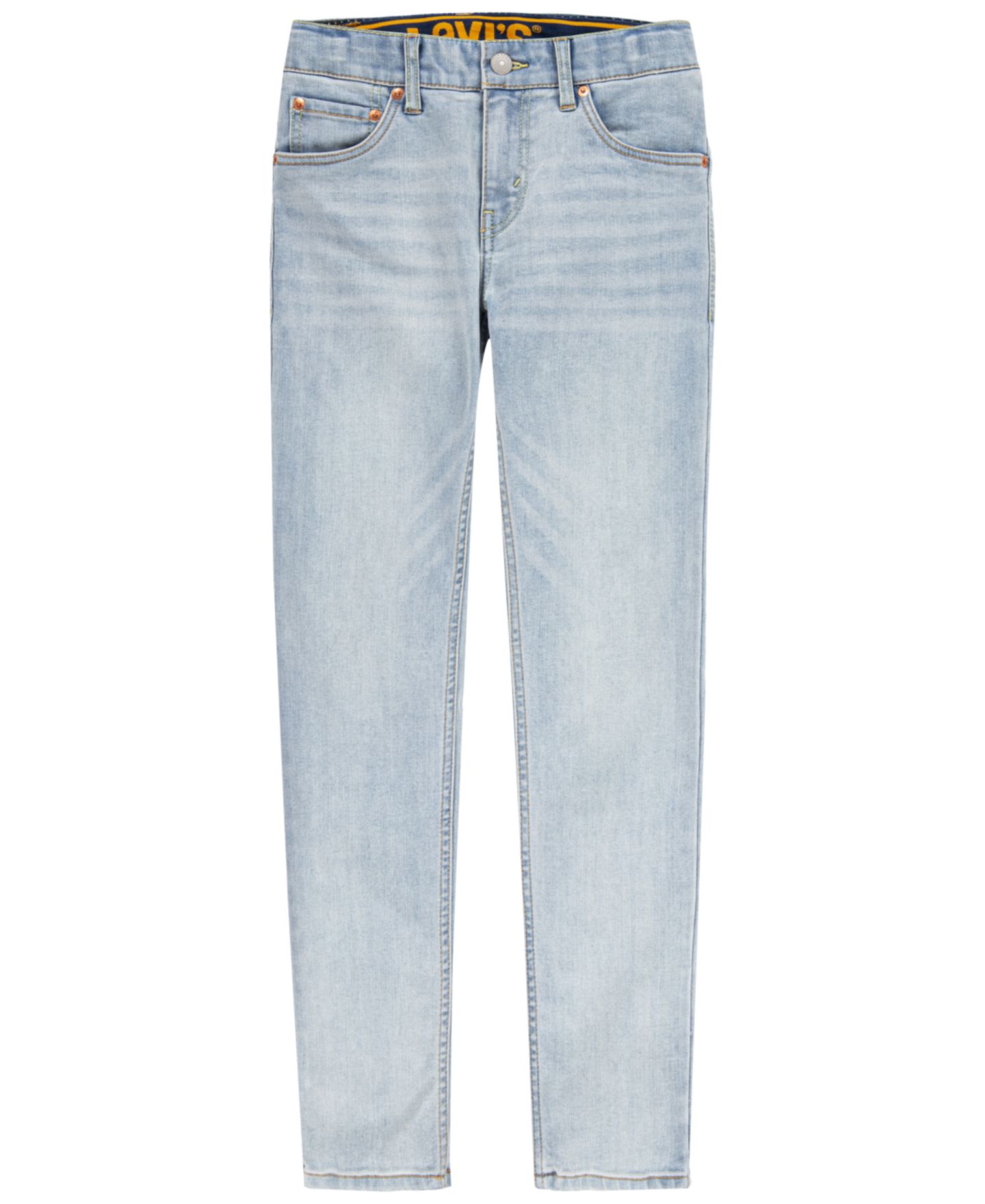 Джинсы Levi's 510™ Skinny-Fit Stretch Performance для мальчиков, цвет: Bauhaus Blues — фото 1