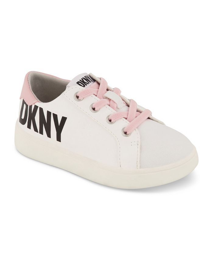 DKNY Toddler Girls Tennis Lace Up Sneakers & Reviews - All Kids' Shoes -  Kids - Macy's