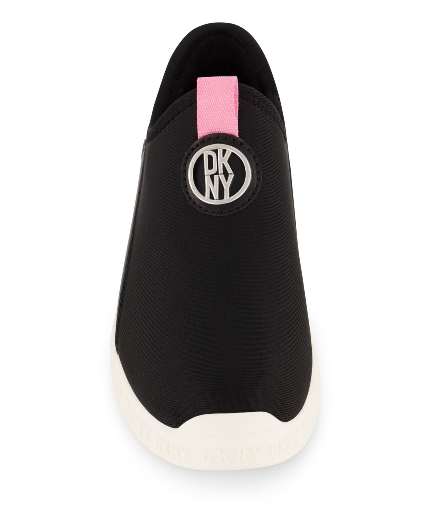 Кроссовки DKNY Slip On Logo Sneakers для девочек, цвет: Чёрный разноцветный — фото 5
