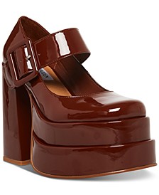 Women's Carly Double Platform Mary Jane Pumps