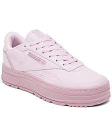 Women's Club C Double GEO Casual Sneakers from Finish Line