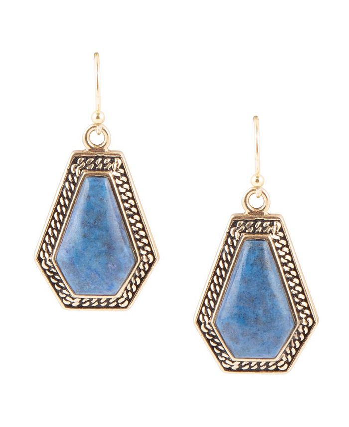 Barse Tribeca Genuine Lapis Statement Earrings Macy s
