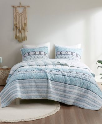 Madison Park Kamila Reversible Coverlet Sets