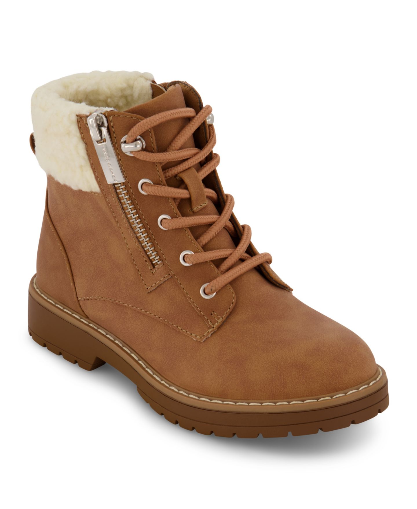 Ботинки Marc Fisher Hiker Boots для девочек, цвет: Коньячный — фото 1