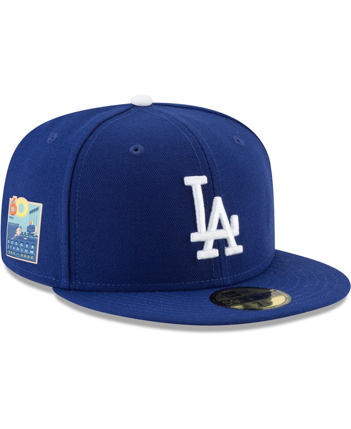 Shop New Era Men's  Royal Los Angeles Dodgers 60th Anniversary Authentic Collection On-field 59fifty Fitte