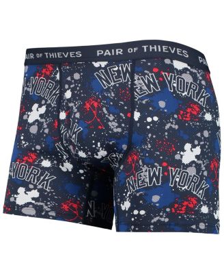Men's Navy, Blue New York Yankees Super Fit 2-Pack Boxer Briefs Set