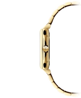 Women's Swiss Toccata Gold PVD Stainless Steel Bracelet Watch 22.6x28.1mm