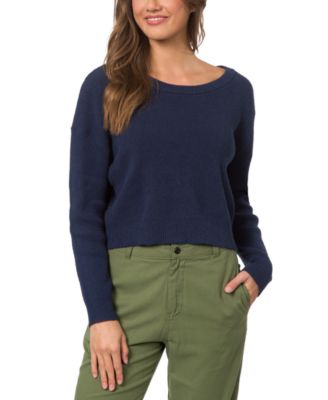 scoop back jumper
