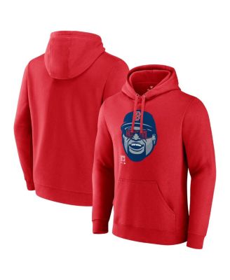 Men's David Ortiz Red Boston Red Sox Big Papi Portrait Pullover Hoodie