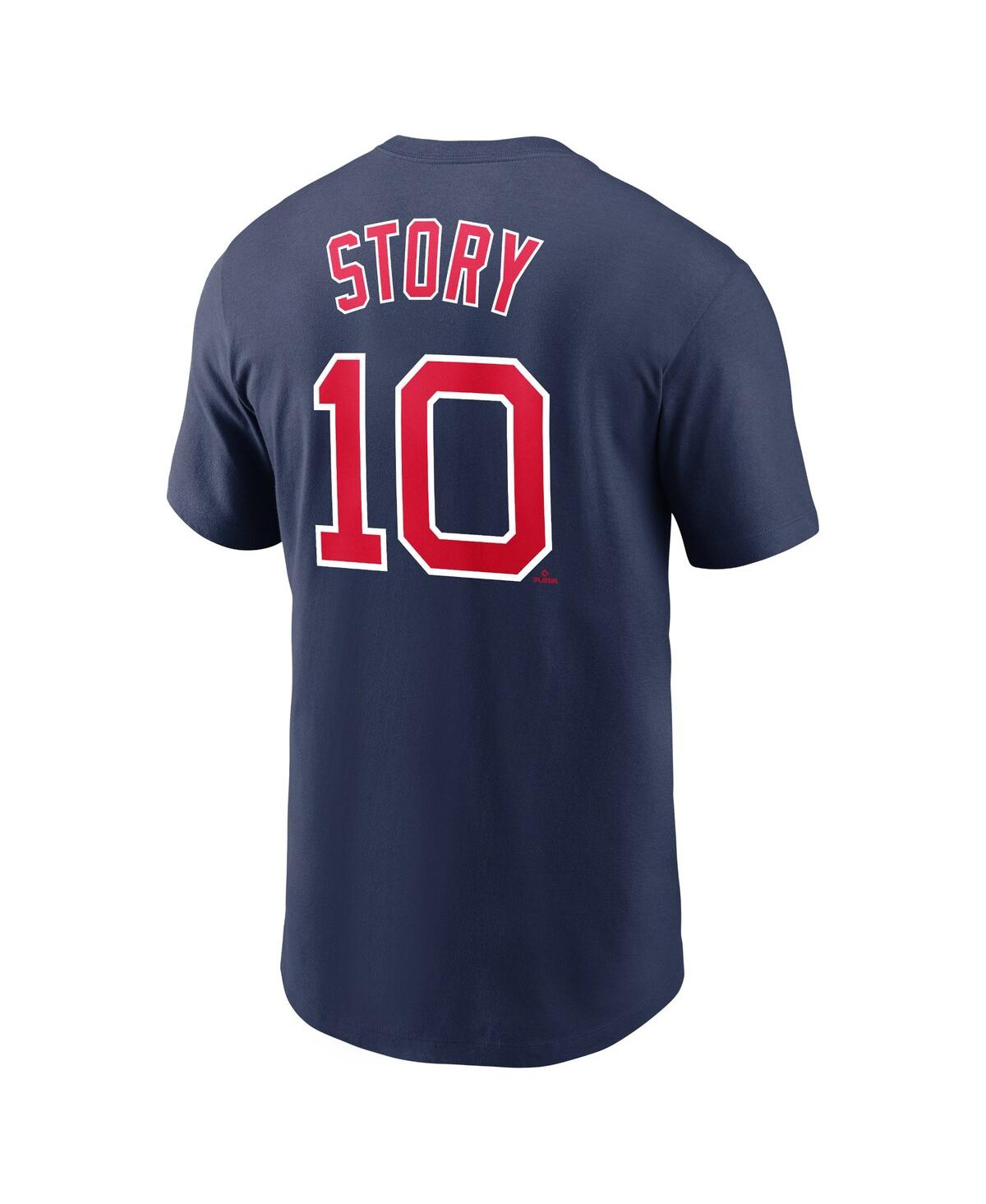 Men's Nike Trevor StoryBoston Red Sox Name and Number T-shirt - Navy