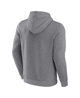 Men's Heathered Gray Toronto Raptors Off The Bench Color Block Pullover Hoodie