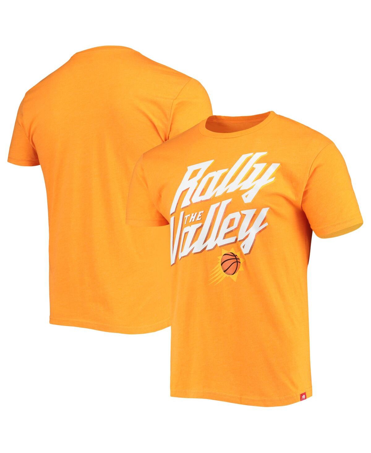 Sportiqe Women's  Heathered Orange Phoenix Suns Rally The Valley Davis T-shirt