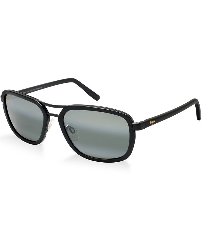 Maui Jim Polarized Sunglasses, 289 Wanderer 58P - Macy's