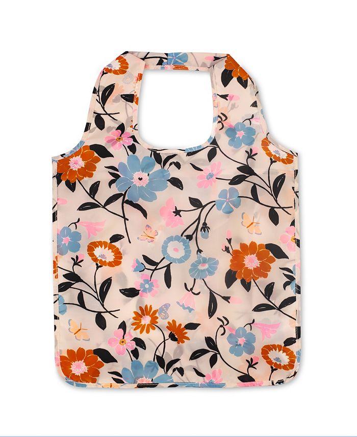 Kate Spade Reusable Shopper Tote Bag in Floral Print & Reviews - Shop All  Holiday - Home - Macy's