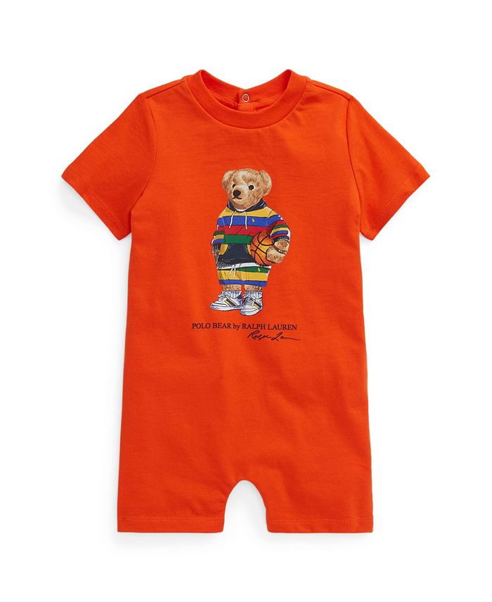 Polo Ralph Lauren Baby Boys Polo Bear Shortall Macy's