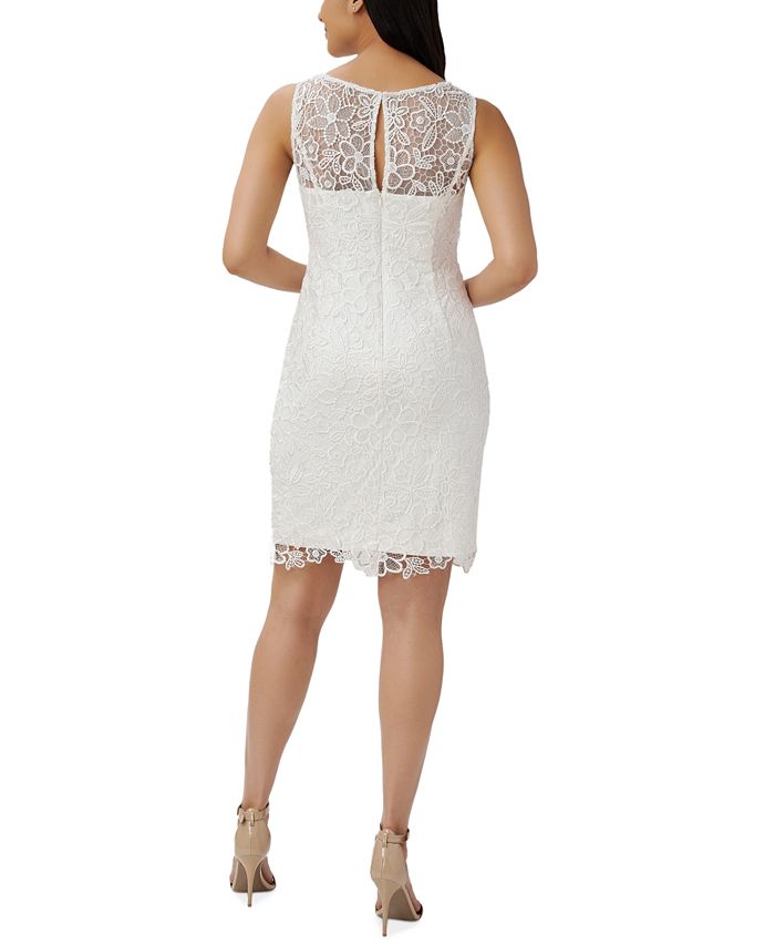 Adrianna Papell Women's Lace Sheath Dress - Macy's