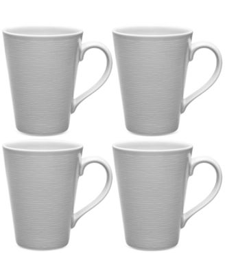 Swirl Mugs, Set of 4