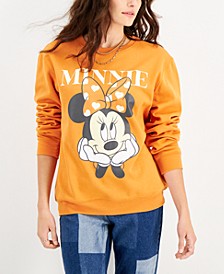Juniors' Minnie Graphic Sweatshirt