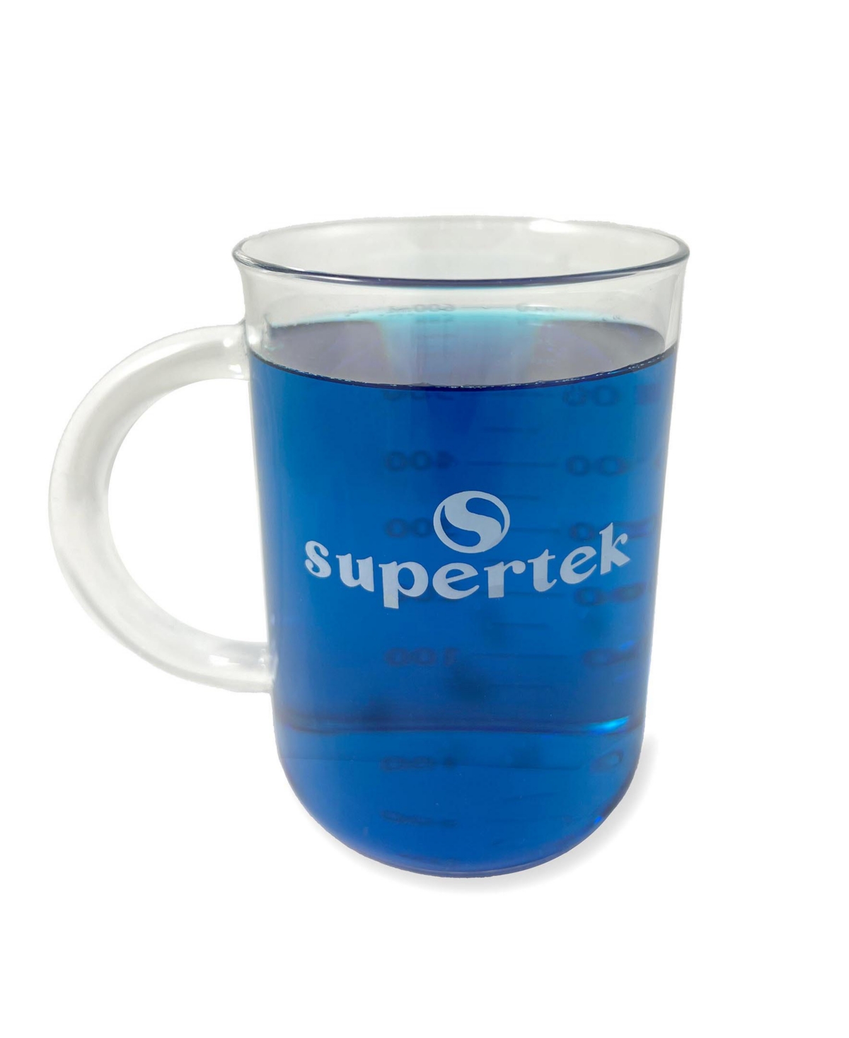 Shop Supertek Beaker Mug, Glass In Clear