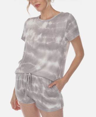 Women's 2 Piece Top Shorts Lounge Set