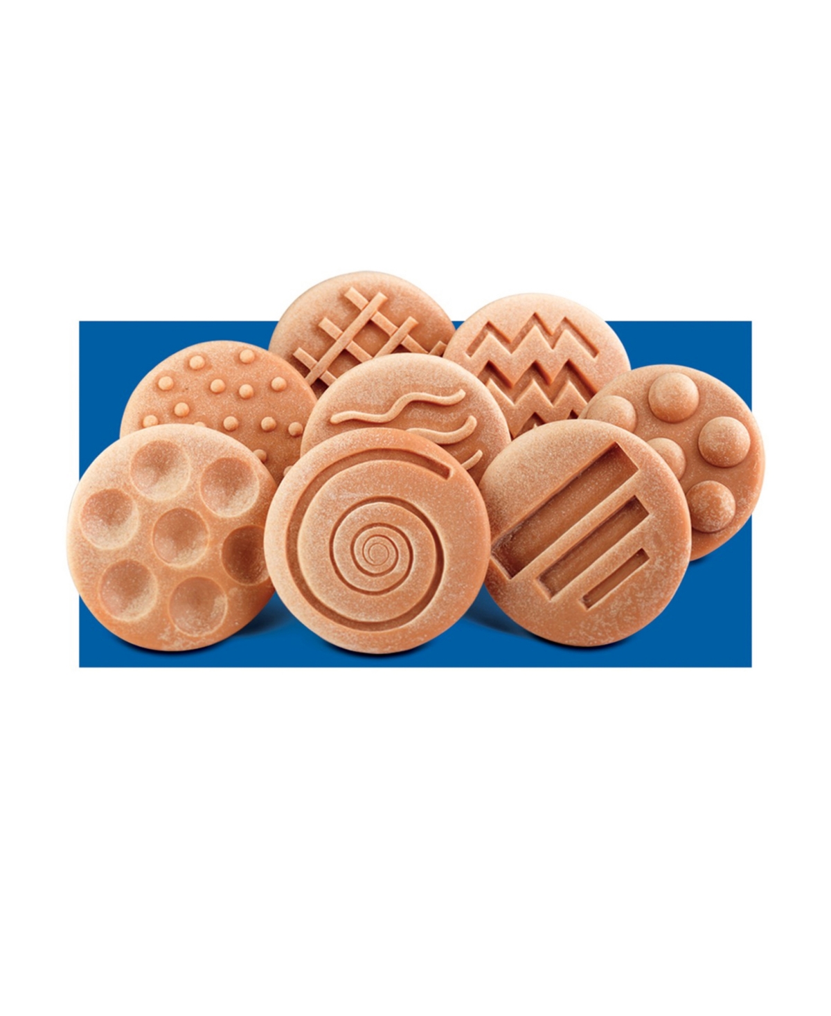 Yellow Door Sensory Stones, Set Of 8 In Tan