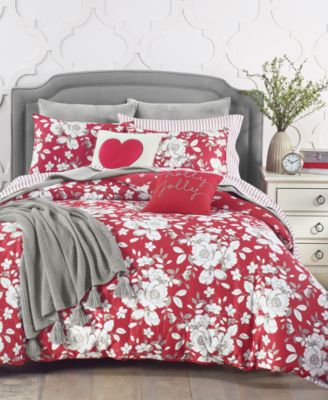 Charter Club Damask Designs Winter Rose Comforter Sets Created For Macys Bedding