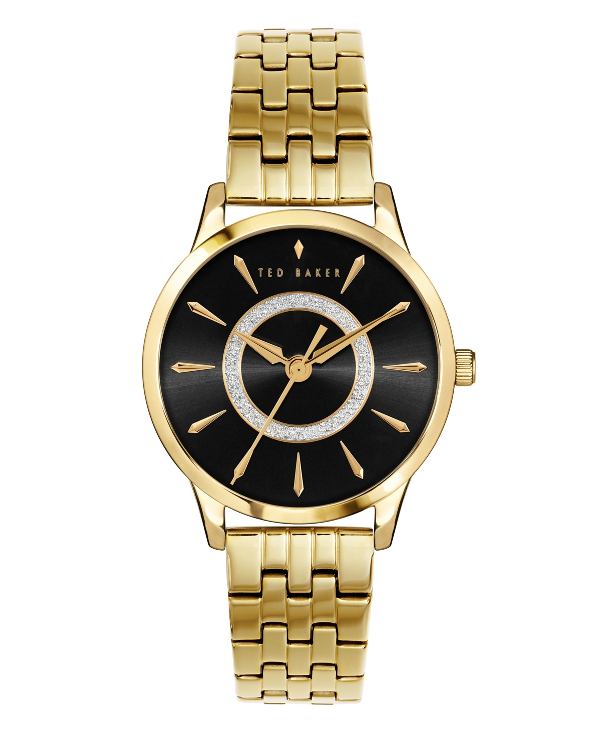 Women's Fitzrovia Charm Gold-Tone Stainless Steel Bracelet Watch 34mm - Gold-Tone