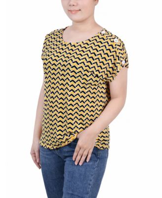 Petite Size Short Extended Sleeve Top