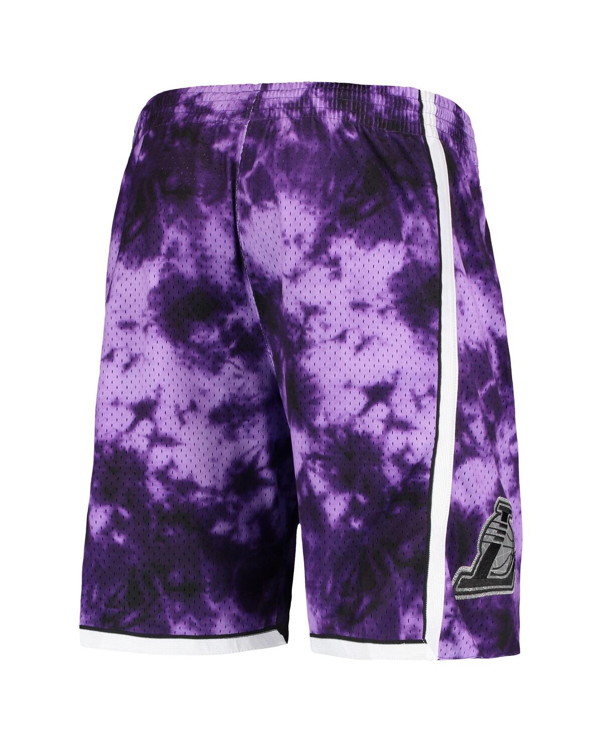 Mitchell & Ness Men's  Purple Los Angeles Lakers Hardwood Classics 2009 Galaxy Swingman Shorts In Purple