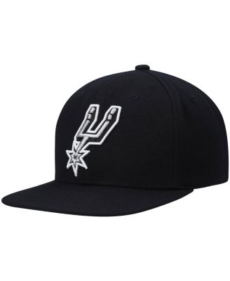 Lids San Antonio Spurs Mitchell & Ness Ground 2.0 Snapback Hat - Black