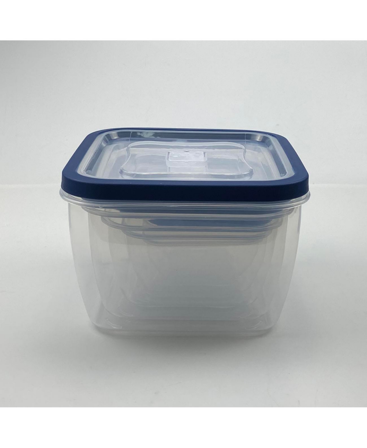Art & Cook 10 Piece Square Plastic Food Storage Container With Vented