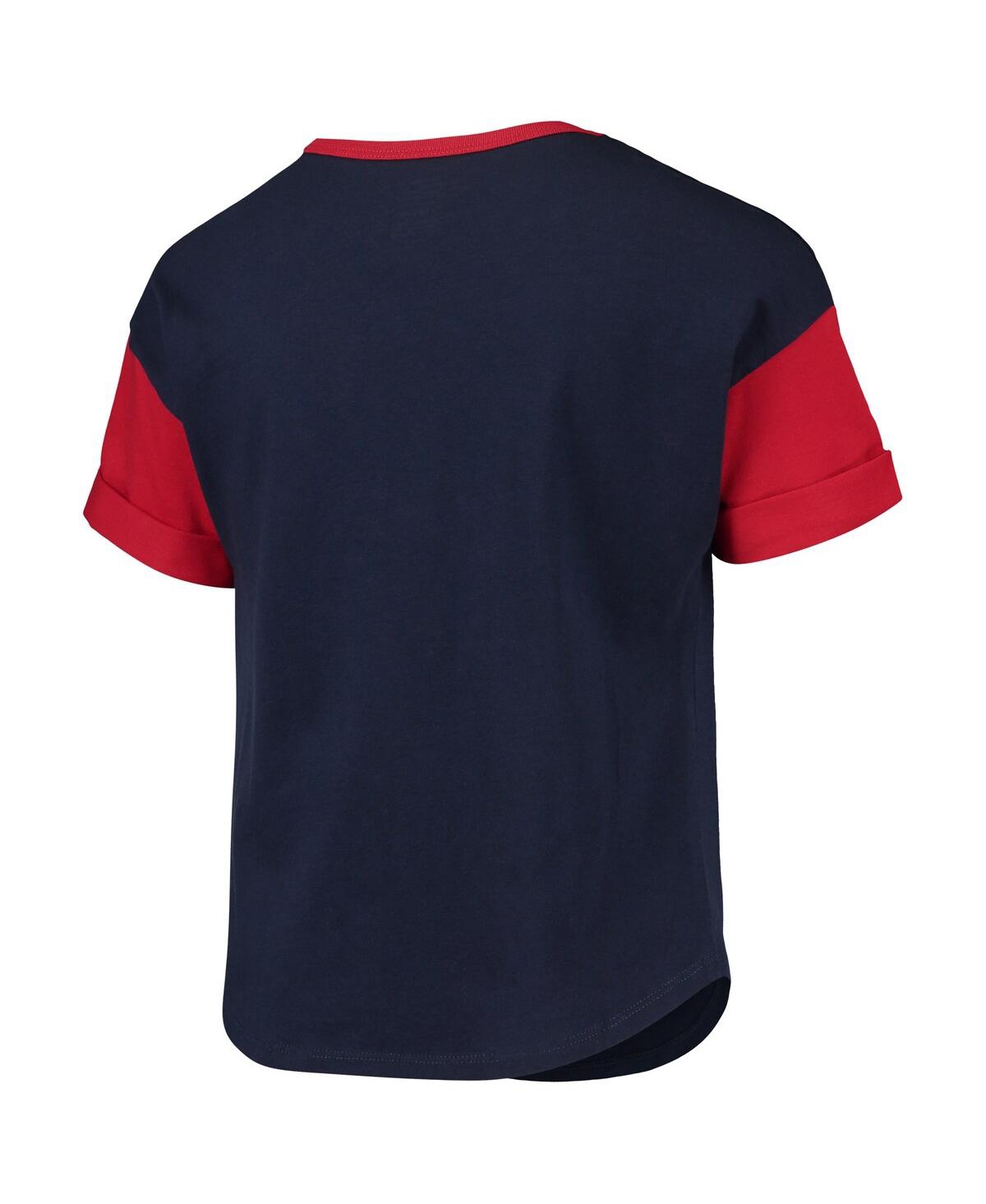 Shop Outerstuff Big Girls Navy St. Louis Cardinals Bleachers T-shirt