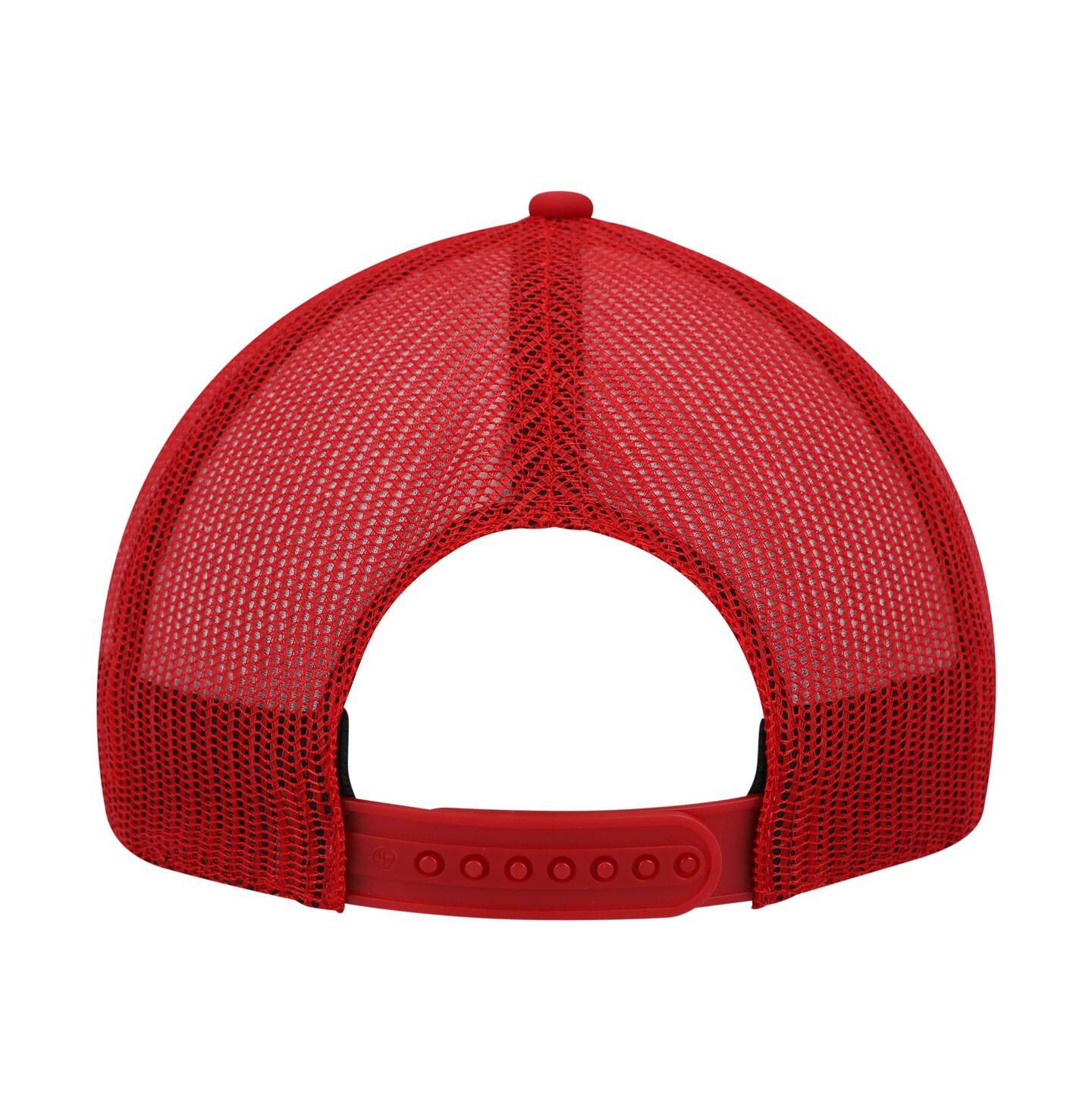 Мужская кепка '47 Brand Red Washington Nationals Cumberland Trucker Snapback Hat — фото 5