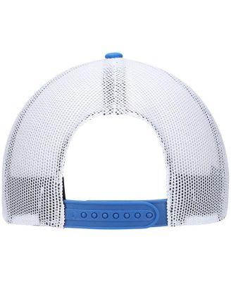 Men's '47 Blue, White Boston Red Sox City Connect Trucker Snapback Hat