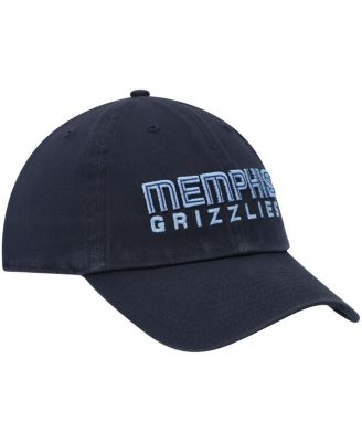 Men's '47 Navy Memphis Grizzlies Clean Up Wordmark Adjustable Hat