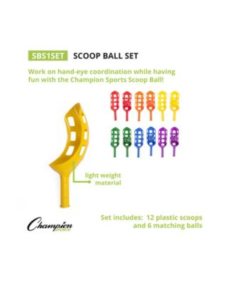 Scoop Ball Set, 18 Pieces
