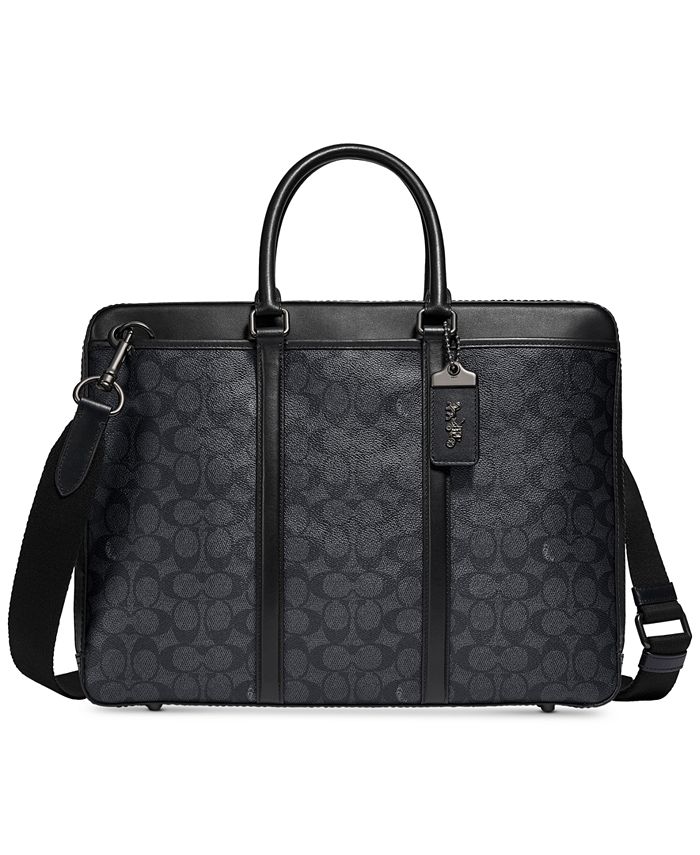 COACH Metropolitan Slim Briefcase Macy's