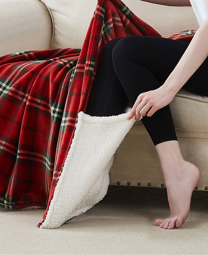 Birch Trail Foot Pocket Throw, 50" x 60" & Reviews Blankets & Throws