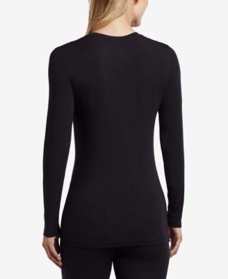 Softwear with Stretch Long-Sleeve Layering Top
