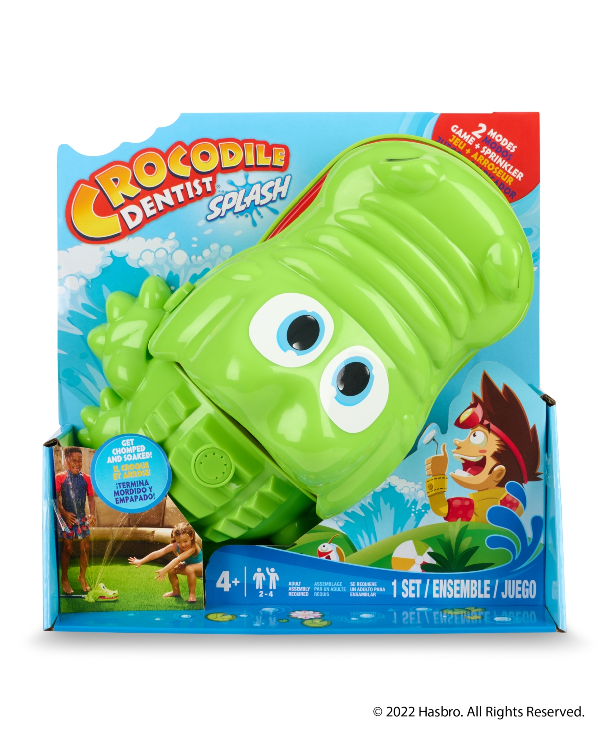 Hasbro Kids' Crocodile Dentist Splash Game By Wowwee In Multicolor